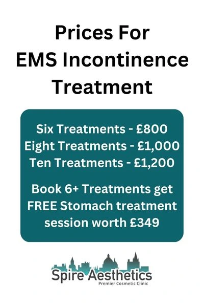 EMS Incontinence Treatment Prices Prestwich