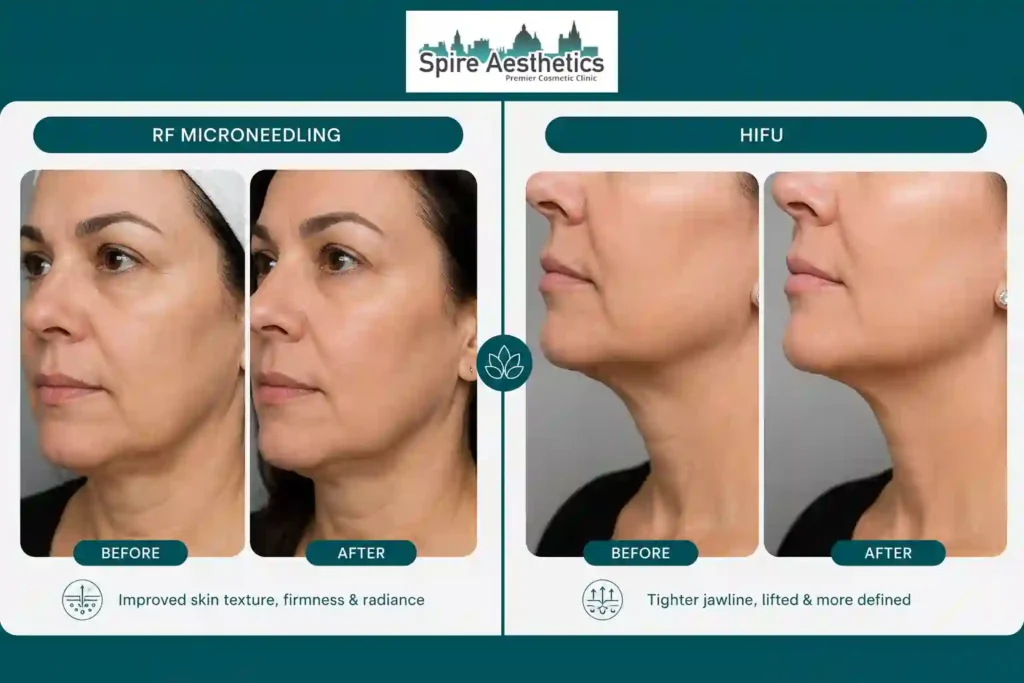 Can RF Microneedling and HIFU Be Combined Prestwich?